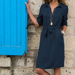 Half Sleeve Boho Summer Dresses