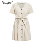 Vintage Button Dress