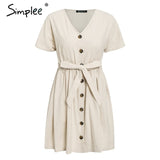 Vintage Button Dress