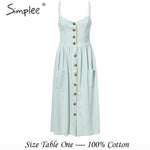 Elegant Vintage Button Dresses