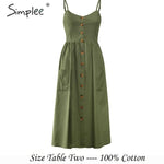 Elegant Vintage Button Dresses