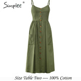 Elegant Vintage Button Dresses