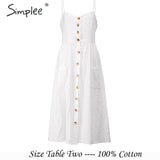 Elegant Vintage Button Dresses