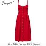 Elegant Vintage Button Dresses